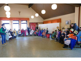 Aussendung der Sternsinger in Naumburg (© Karl-Franz Thiede)